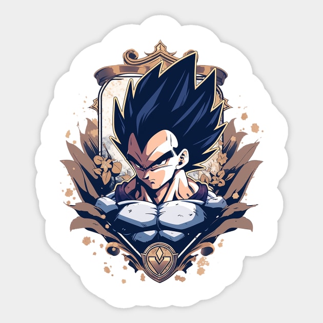 vegeta Sticker by fancy ghost